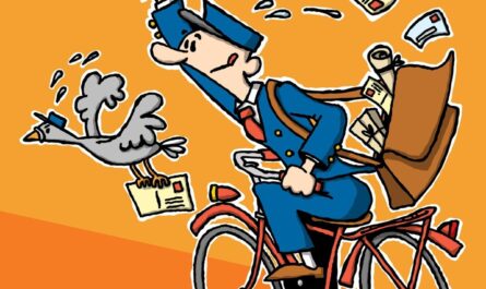 Cette factrice de 19 ans traverse la France à vélo pour livrer vos lettres d'amour (et c'est adorable !)
