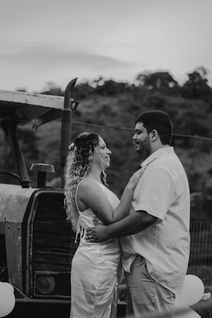 Ils arrivent en tracteur à leur mariage : quand l'amour roule sur chenilles !