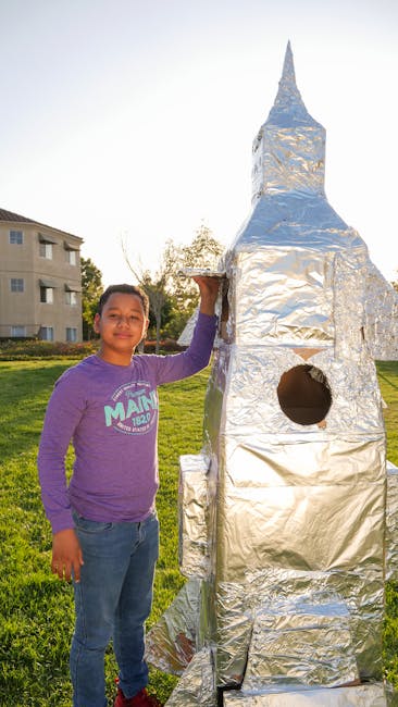Dans l’Ain, un grand-père a construit une fusée géante pour ses petits-enfants… et franchement, j’adore